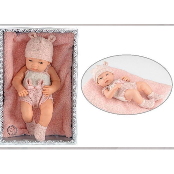 Bebe Reborn Con Almohada Y Almohadon