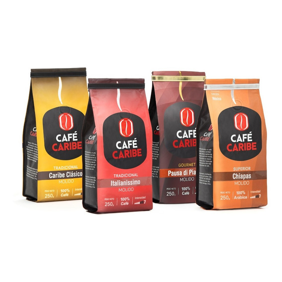 Café Caribe 100% Cafeina - Molido