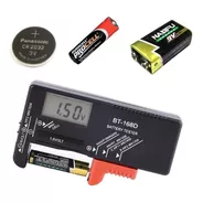 Tester Probador Pila Bateria Digital Aa Aaa 9v C D 2032 2016