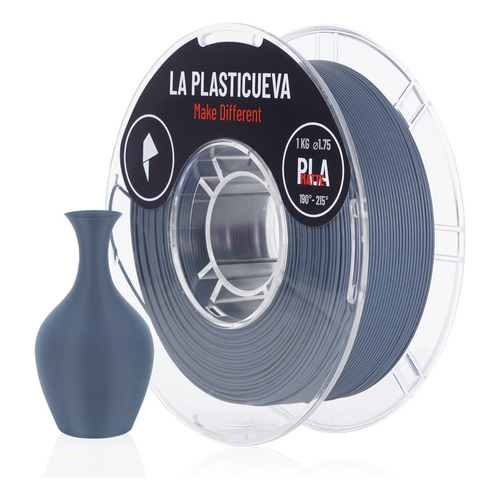 Pla 1.75 - 1kg Filamento Para Impresión 3d - La Plasticueva Color Matte Azul Marino