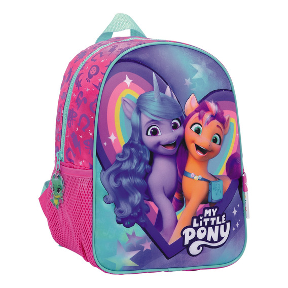 Mochila Escolar Jardin 12 PuLG Espalda My Little Pony Heart