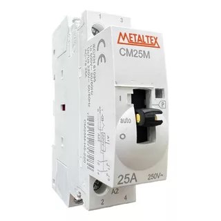 Contator Modular 25a Manual 220vca 2na Cm25m-h5-220 Metaltex