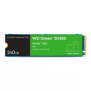 Disco Ssd Wd Green 240gb M.2 2280 Nvme Sn350