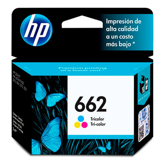 Cartucho de tinta HP 662 Color