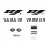 Pegatinas compatibles con Yamaha R1 2005 en rojo y negro, R104vp, con el emblema gráfico en color R1 2005, rojo y negro