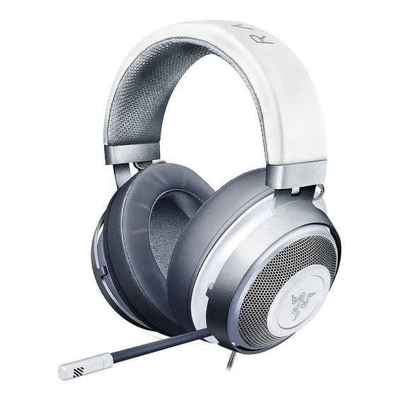 Auriculares gamer Razer Kraken mercury white