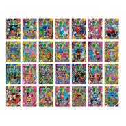 100 Libros P/ Colorear Y Jugar 16pág + Stickers Diverti Toys