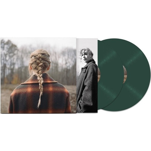 Taylor Swift Evermore 2 Lps Green Vinyl