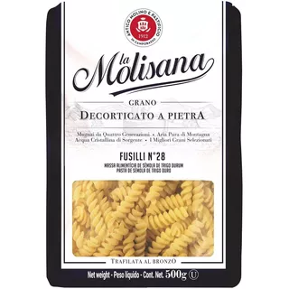 Massa Fusilli Italiana La Molisana Macarrão Parafuso 500g