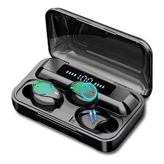 Auriculares Bt Impermeable Ipx7 Hifi Estéreo Control Táctil Color Negro