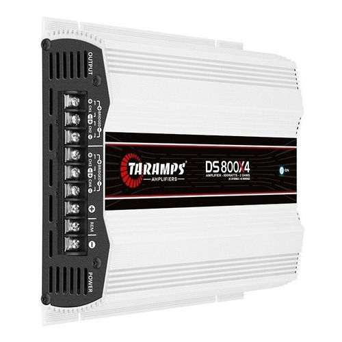 Módulo amplificador Taramps DS800x4 800w Rms 2 ohmios Ds800, color plateado/negro