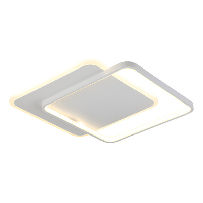 Plafon Led Moderno Blanco Diseño Cuadrado L8872 50cm Mks 