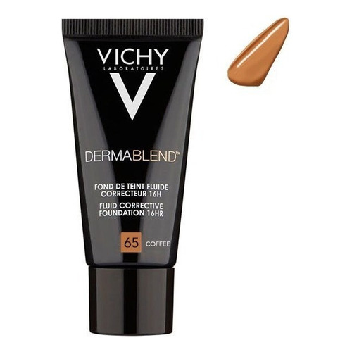 Base de maquillaje en crema Vichy Dermablend Dermablend dermablend tono 65 opal - 30mL