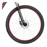 Friso Adesivo 10mm Refletivo P/ Bike Bicicleta  Aro 24 26 29