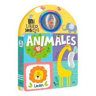 Animales - Mi Libro Sonaja - Con Sonido Incluye Sonajero