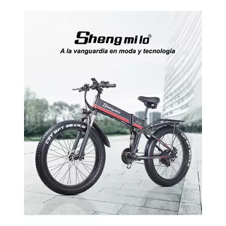 Bicicleta Electrica Plegable 1 000 W Montaña Ciudad