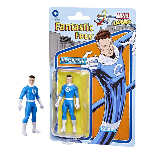 Figura De Acción Marvel Legends Fantastic Four Mr. Fantastic