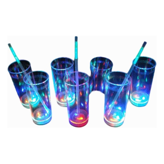 150 Vasos Luminosos 3 Led  Super    E C O N O M I C O