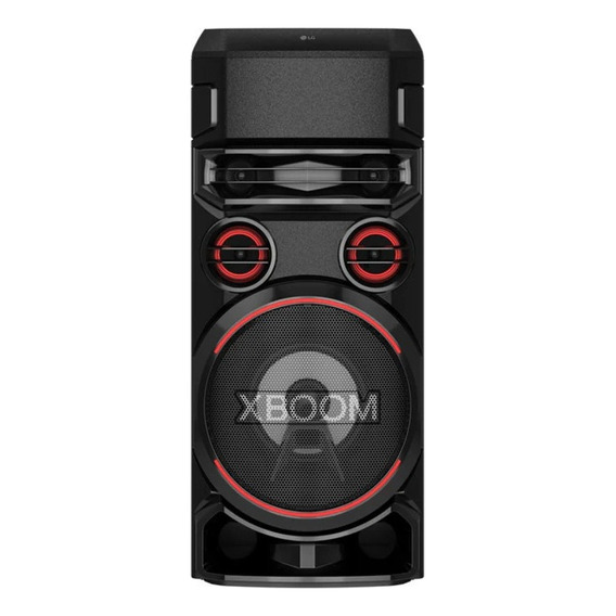 Bocina LG XBOOM RN7 con bluetooth negra 110V/240V 