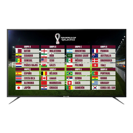 Smart TV Kiland DKLD55SMART4K Android TV 4K 55" 220V