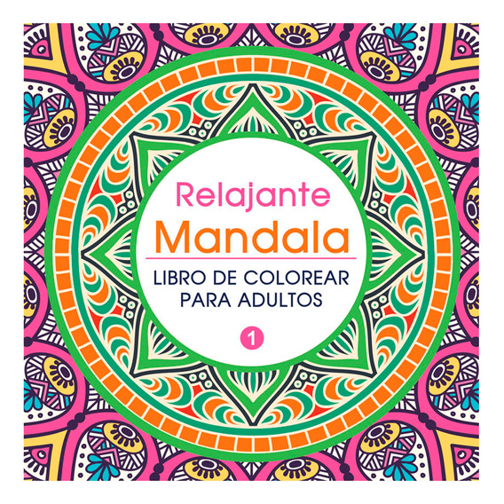 Libro De Colorear Relajante Mandala Para Adultos 64 Páginas