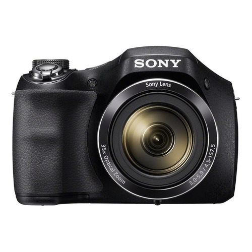 Cámara Fotografía Sony De 20.1mp Hi-zoom De 35x-dsc-h300 Color Negro