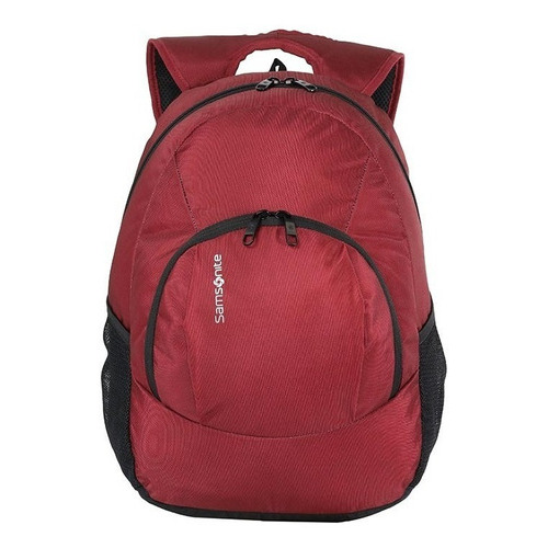 Mochila Urbana Escolar Samsonite Talas - Ultimate 2019 - 6 Colores Color Rojo Diseño de la tela Liso