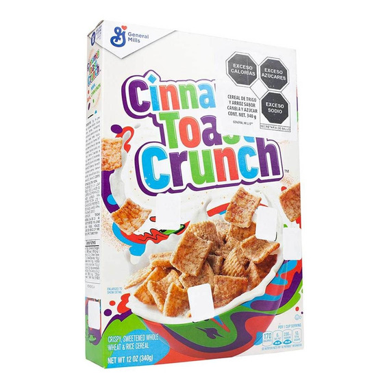 Cereal General Mills Cinamon Toast Crunch Canela 345g