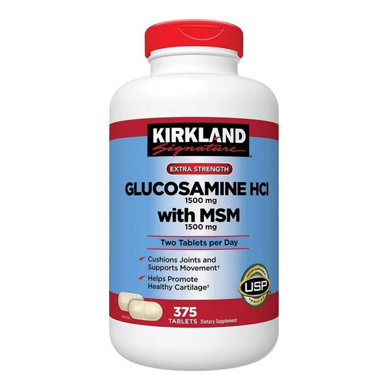 Glucosamina Kirkland + Msm X375