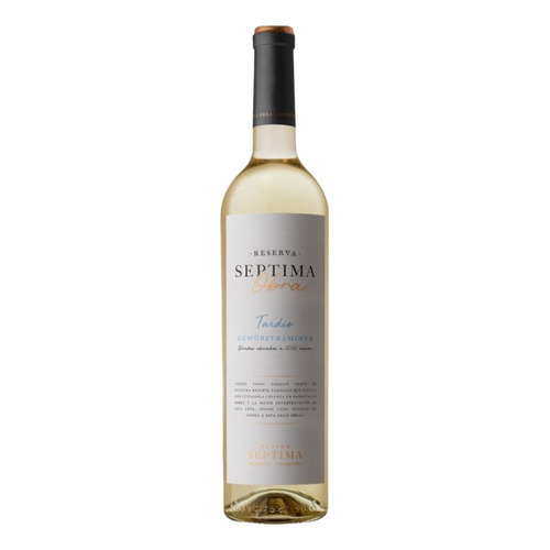 Vino Septima Obra Tardío Gewurztraminer 500 Ml