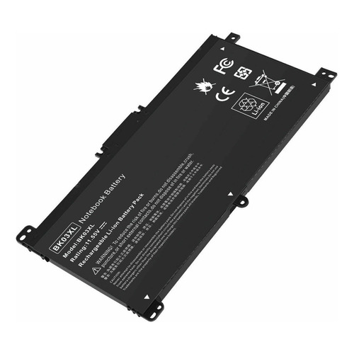 Bateria Compatible Notebook Hp X360 14-ba 14m-ba013dx Bk03xl Color De La Batería Negro