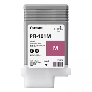 Cartucho De Tinta Canon Canon Pfi 101 Cor Magenta Do 130 Ml