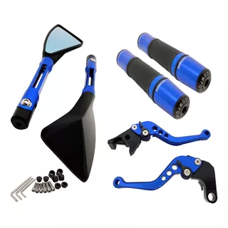 Kit Acessórios Retrovisor Manete Manopla Mt 03 Abs Yzf R 3