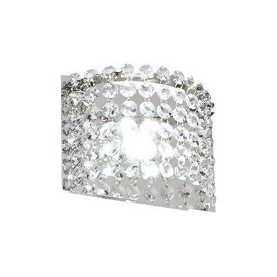 Aplique Patagonia 1 Luz Led Cromo Cairel Cristal 8551cr Rd Cromo