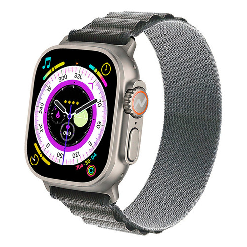 Reloj Inteligente Smartwatch Noga Multideporte Ip67 Nfc Bt Color de la caja Negro Color de la malla Negro Color del bisel Gris Diseño de la malla