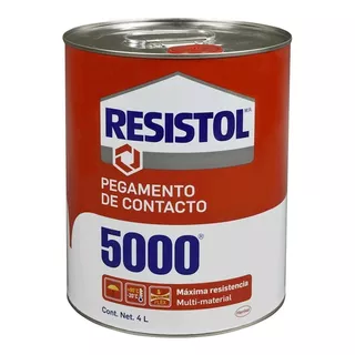 Pegamento De Contacto Resistol 5000 Lata De 4 Litros