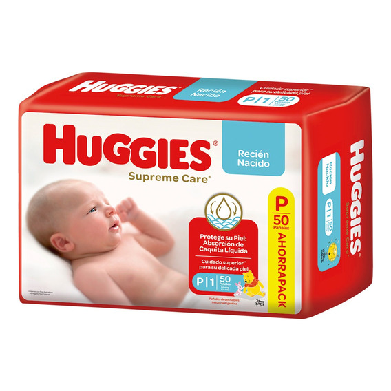 Pañales Huggies Supreme Care  P