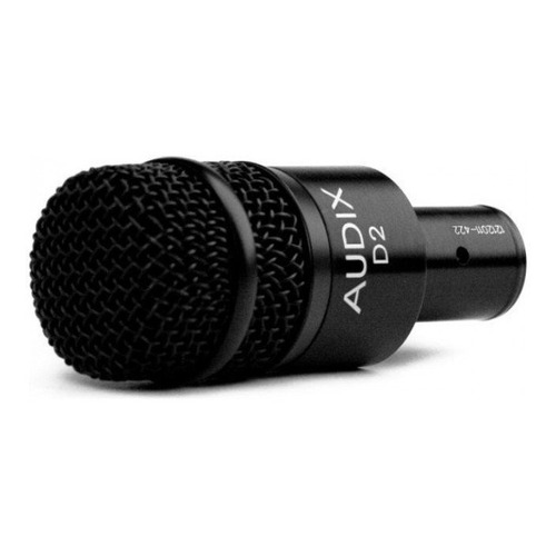 Micrófono De Instrumento Dinámico Profesional Audix D2 Color Negro
