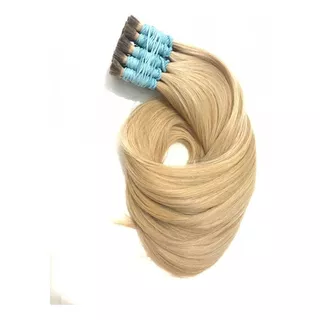 Cabelo Humano Loiro Claro Liso De 75 Cm Com 150 Gramas