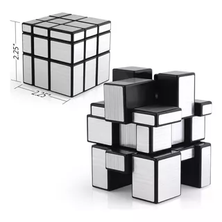 Cubo Mirror Plata Colección Hermoso Espejo 3x3