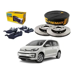 Kit Disco Pastilha Freio Dianteiro Up 1.0 Mpi 2014 A 2019
