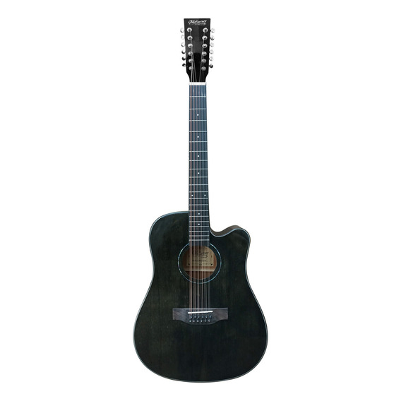 Guitarra Electroacustica Mc Cartney Cd-6012-bk 12 Cuerdas