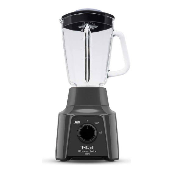 Licuadora T-fal Power Mix Ln283bmx 1.25 L Con Vaso De Vidrio Color Gris