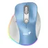 Mouse Genius Inalambrico Bt Recargable Ergo 9000s Pro Color Light Blue