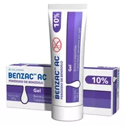 Benzac Gel Peróxido Benzoilo 10% Elimina Acné Puntos Negros Tipo De Piel Acné