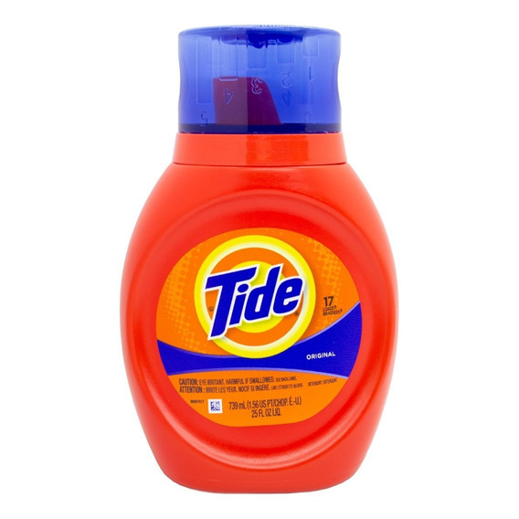 Tide Original Detergente Jabon Liquido Para Ropa 739ml