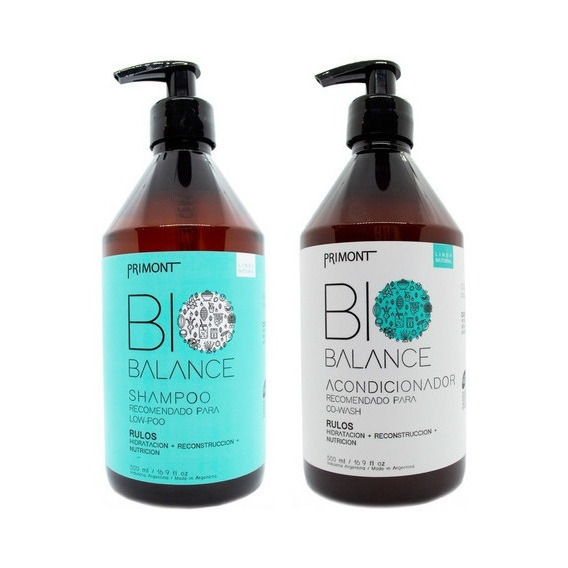 Primont Bio Balance Shampoo + Acondicionador Rulos 6c