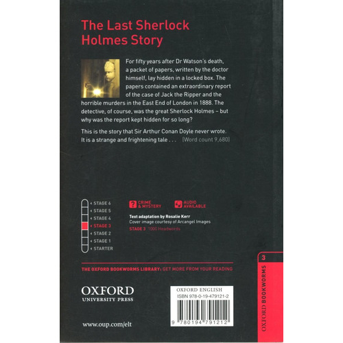 The Last Sherlock Holmes Story - Oxford Bookworms Library -