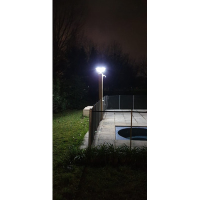 Cabezal Luminaria Farola Solar 30w Ovni Led Alumbrado 