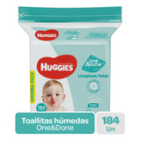 Toallitas Húmedas Huggies One&done (1 Paq. X 184 Un)